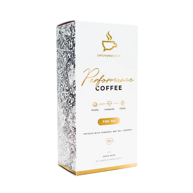 Before You Speak High Performance Coffee