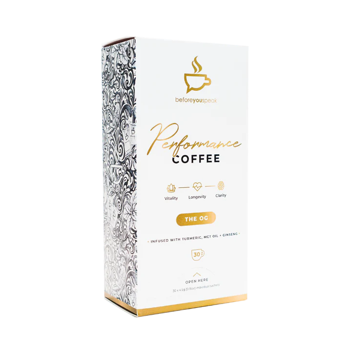 Before You Speak High Performance Coffee