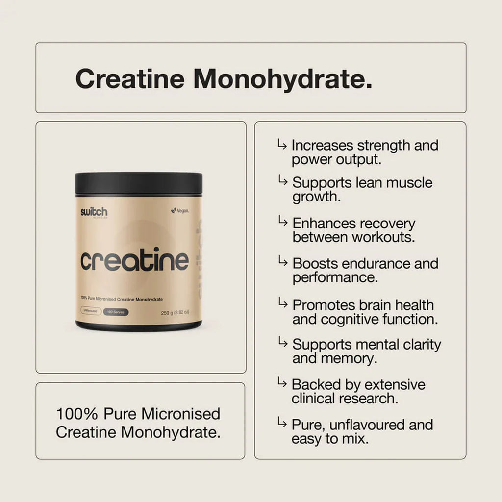 Switch Creatine Monohydrate